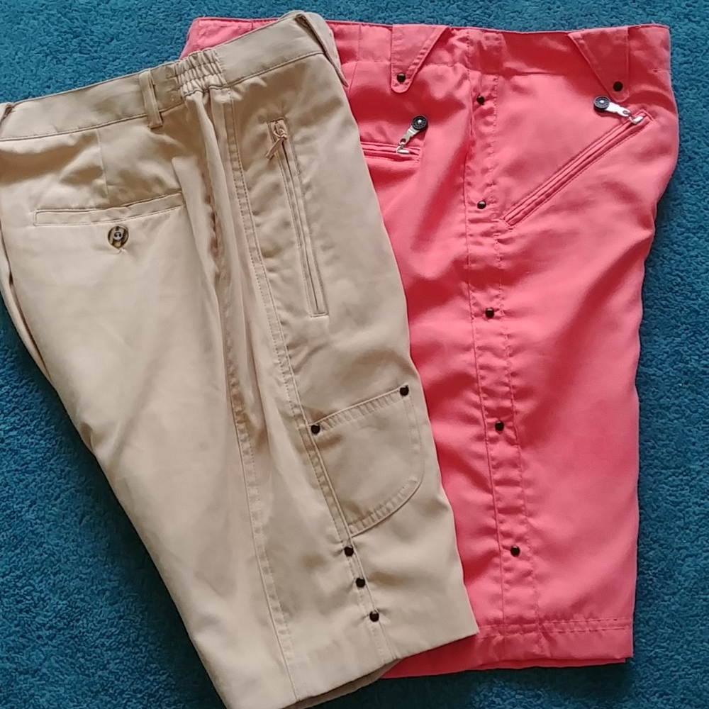 2 pr Jamie Sadock golf shorts